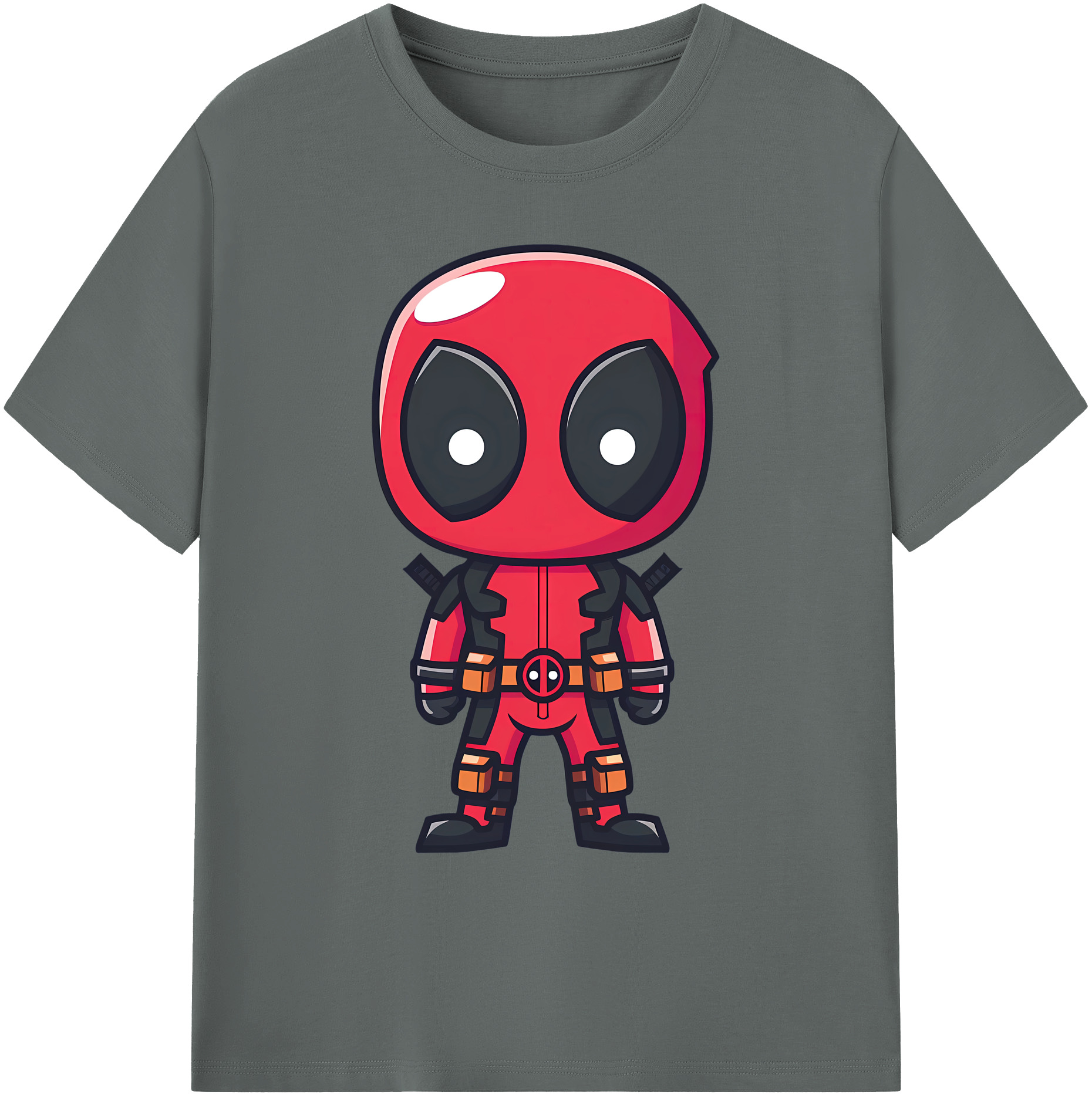 （画像用） Deadpool デッドプール 綿100％ メンズ半袖Tシャツ｜肌触りやわらか＆通気性